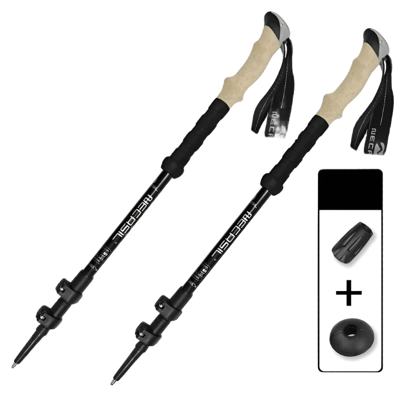 Ultralight Trekking Poles - Adjustable Hiking Sticks