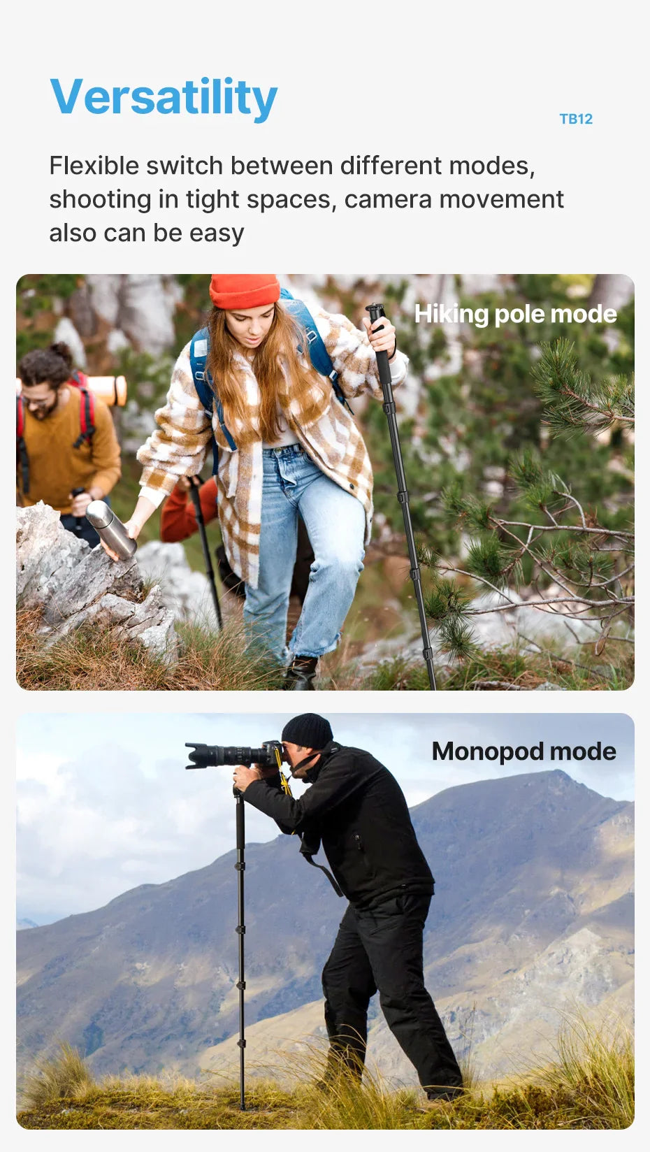 Outlander Selfie Stick Tripod product photo – Lost Lake Outdoor