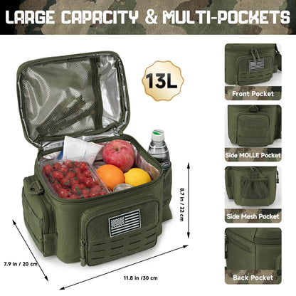 Tactical Lunch Box - Insulated Heavy-Duty Cooler