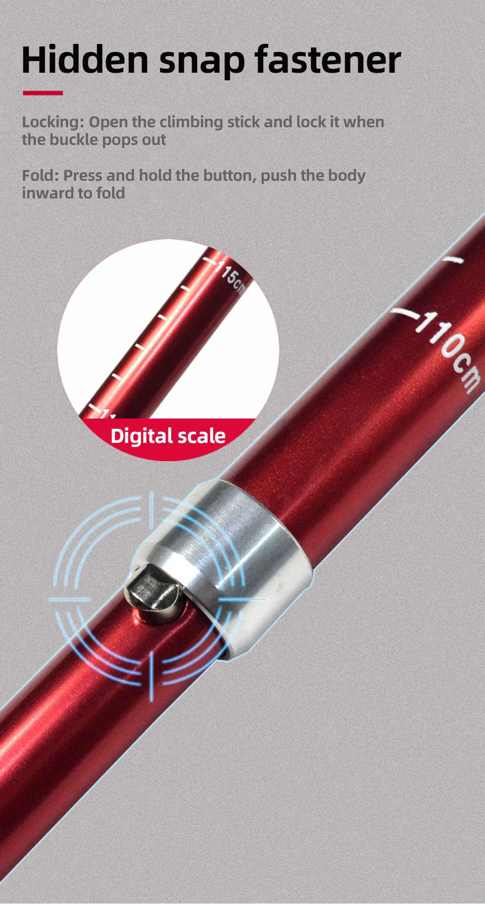 Timber Trekking Poles product photo – Lost Lake Outdoor