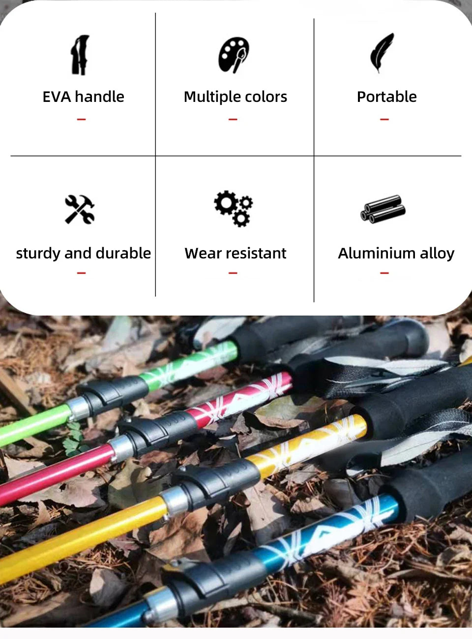 Timber Trekking Poles product photo – Lost Lake Outdoor