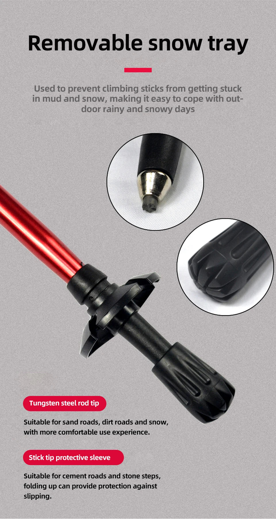 Timber Trekking Poles product photo – Lost Lake Outdoor