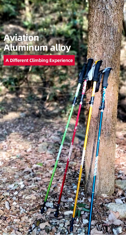 Collapsible Trekking Pole - Lightweight Hiking Stick