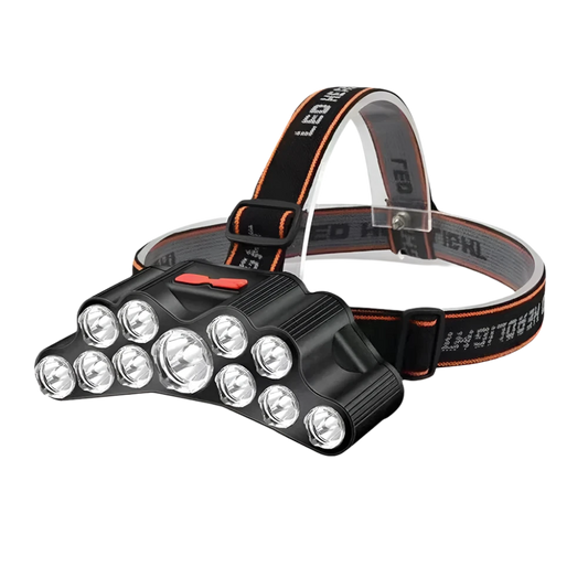 Fishing Headlamp - Head Torch - 11 LED UItra