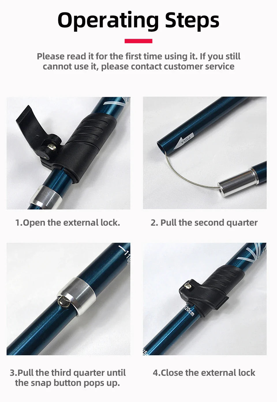 Timber Trekking Poles product photo – Lost Lake Outdoor
