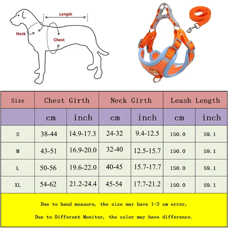 Summit Reflective Dog Harness & Leash Set product photo – Lost Lake Outdoor