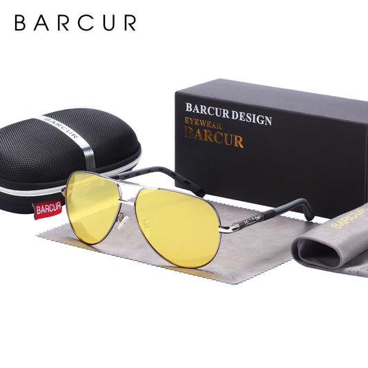 UV400 Polarized Sunglasses with vintage pilot frame.