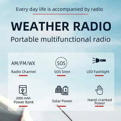 Summit Emergency Weather Radio product photo – Lost Lake Outdoor