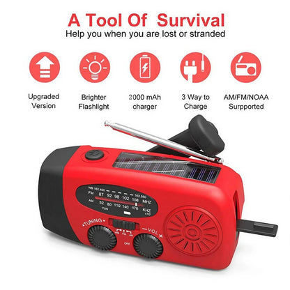 Summit Emergency Weather Radio product photo – Lost Lake Outdoor