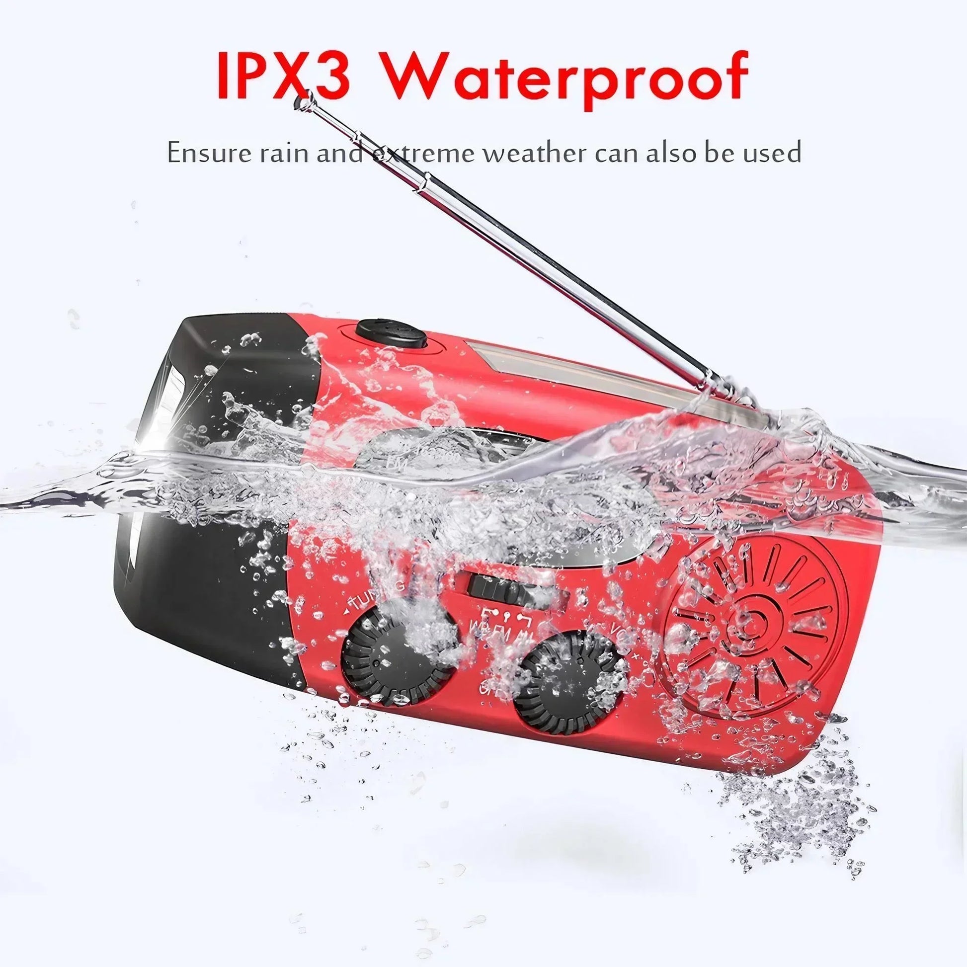 Summit Emergency Weather Radio product photo – Lost Lake Outdoor
