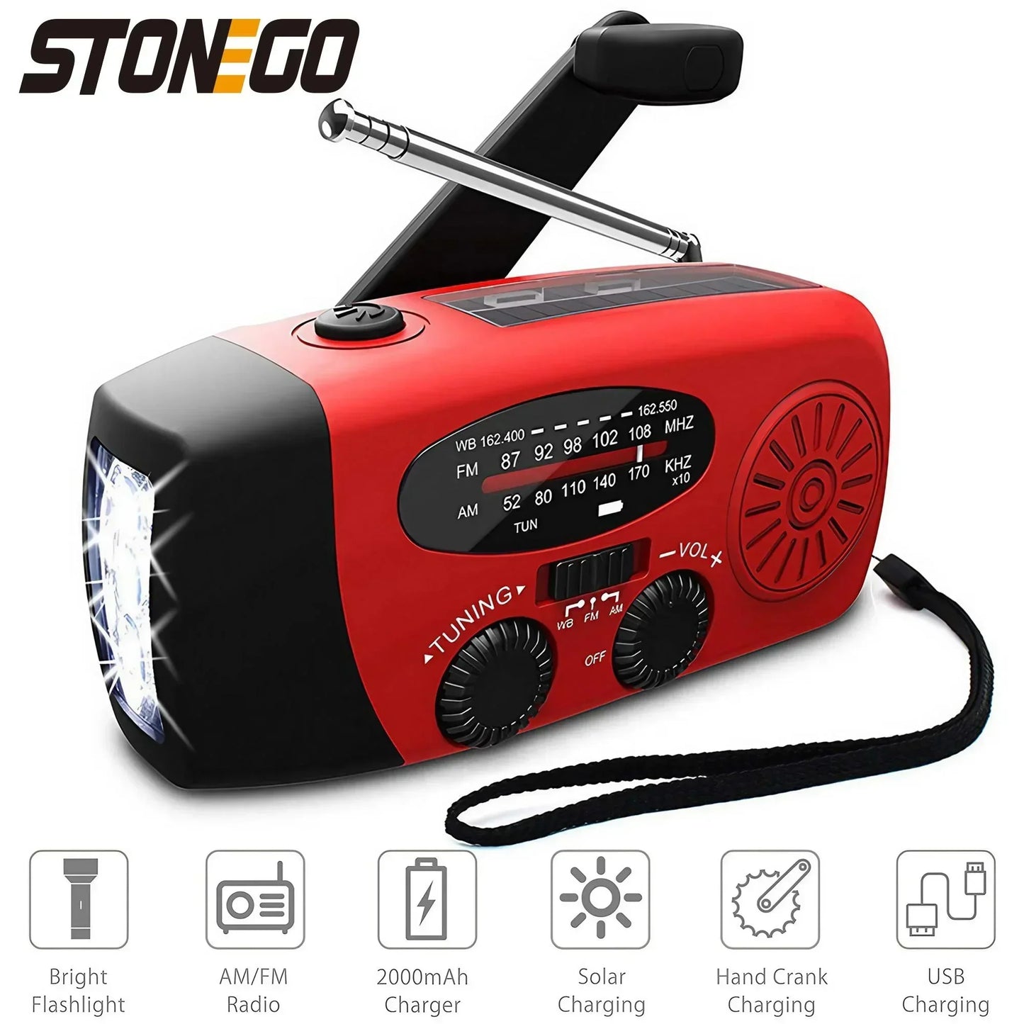 Summit Emergency Weather Radio product photo – Lost Lake Outdoor