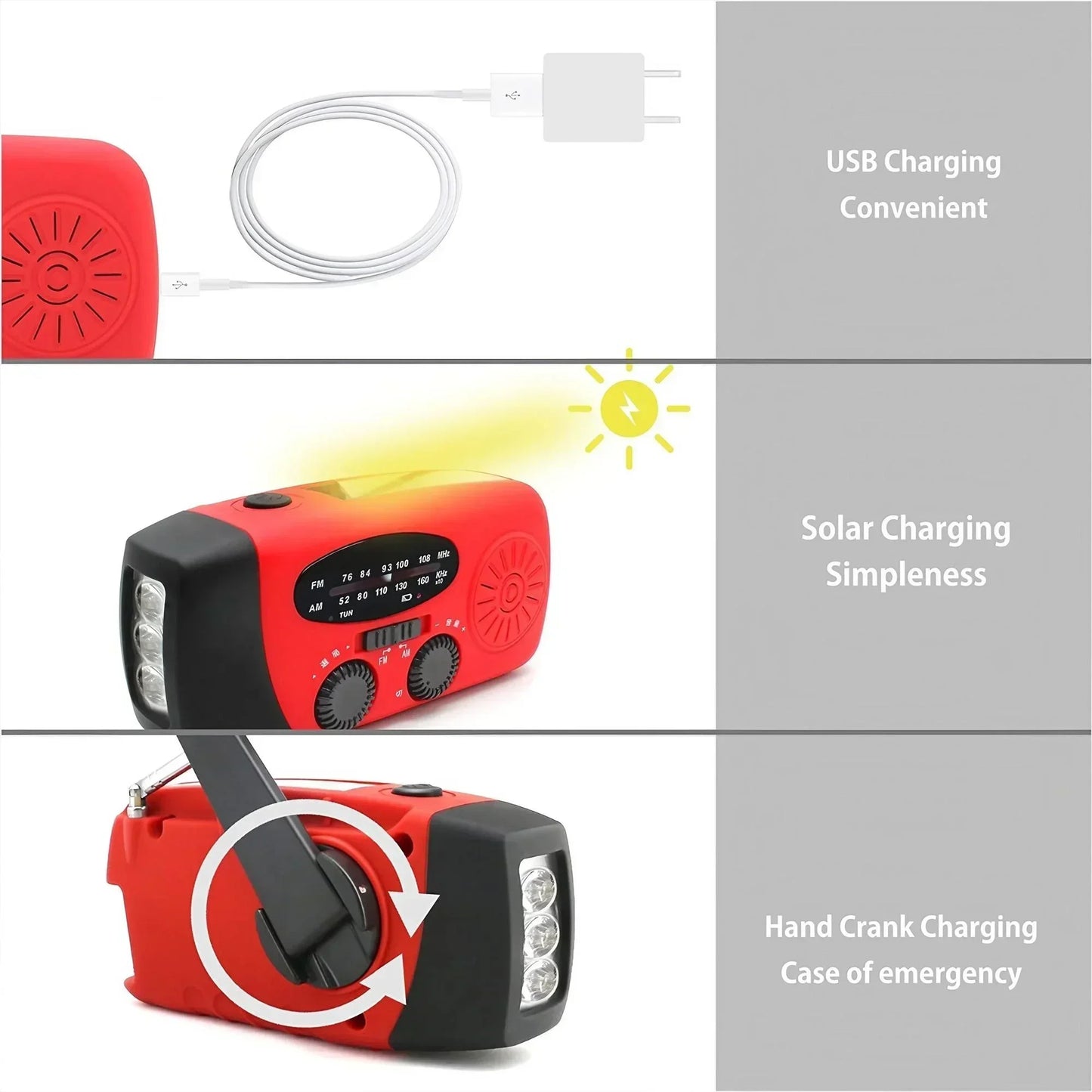 Summit Emergency Weather Radio product photo – Lost Lake Outdoor