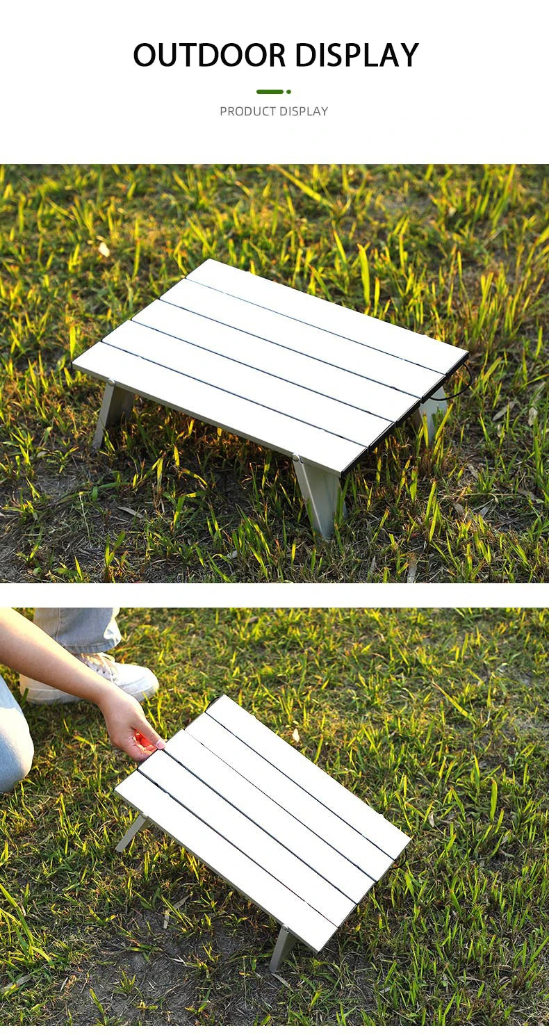 Camping Roll Top Table, ultra lightweight and portable.