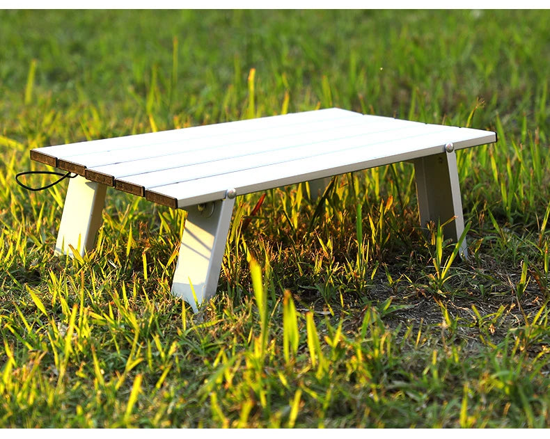 Camping Roll Top Table, ultra lightweight and portable.