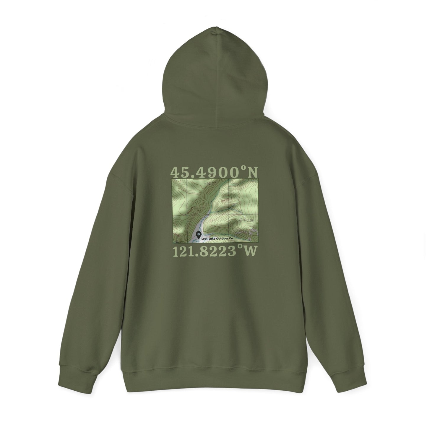 Coordinate Unisex Pullover Hoodie product photo – Lost Lake Outdoor