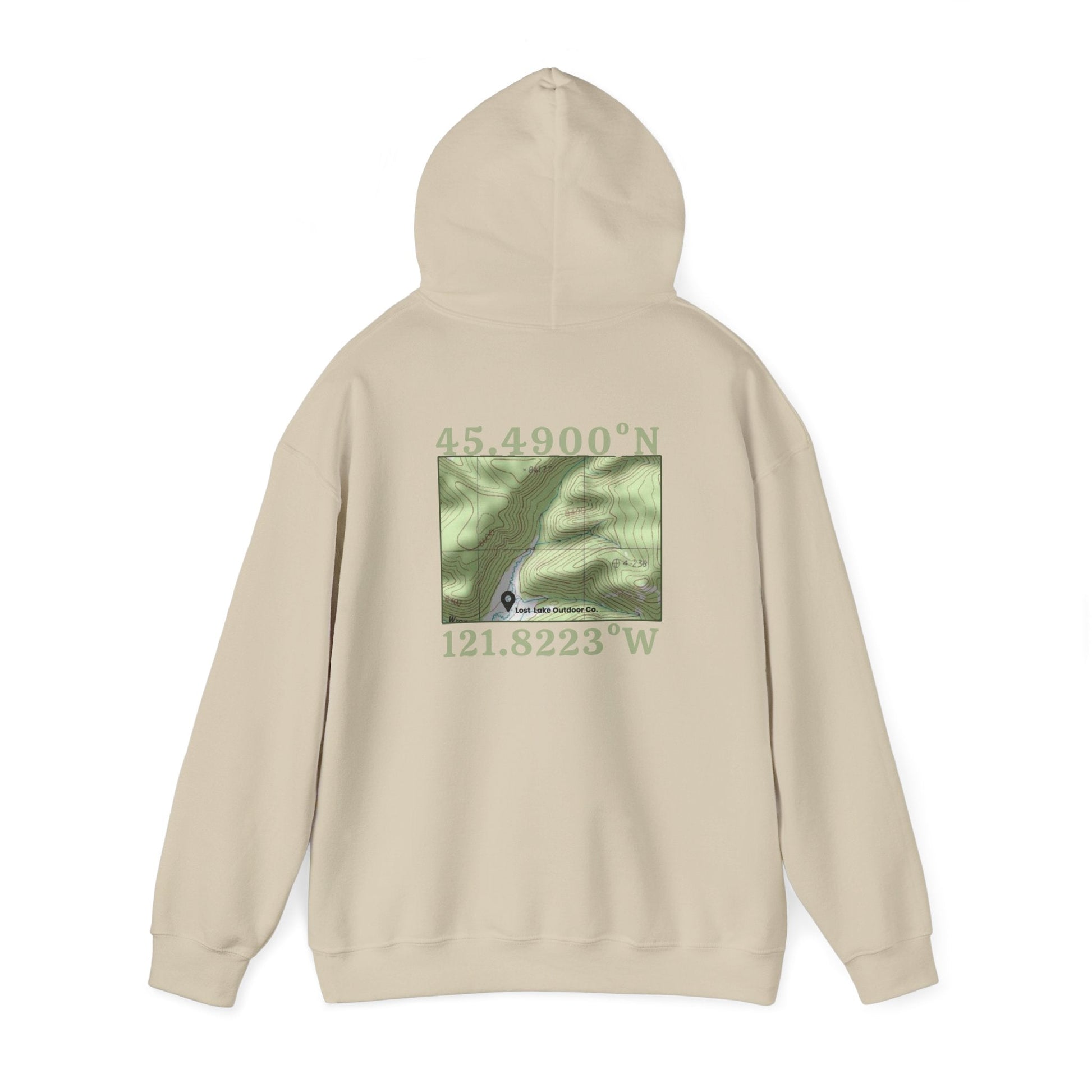 Coordinate Unisex Pullover Hoodie product photo – Lost Lake Outdoor