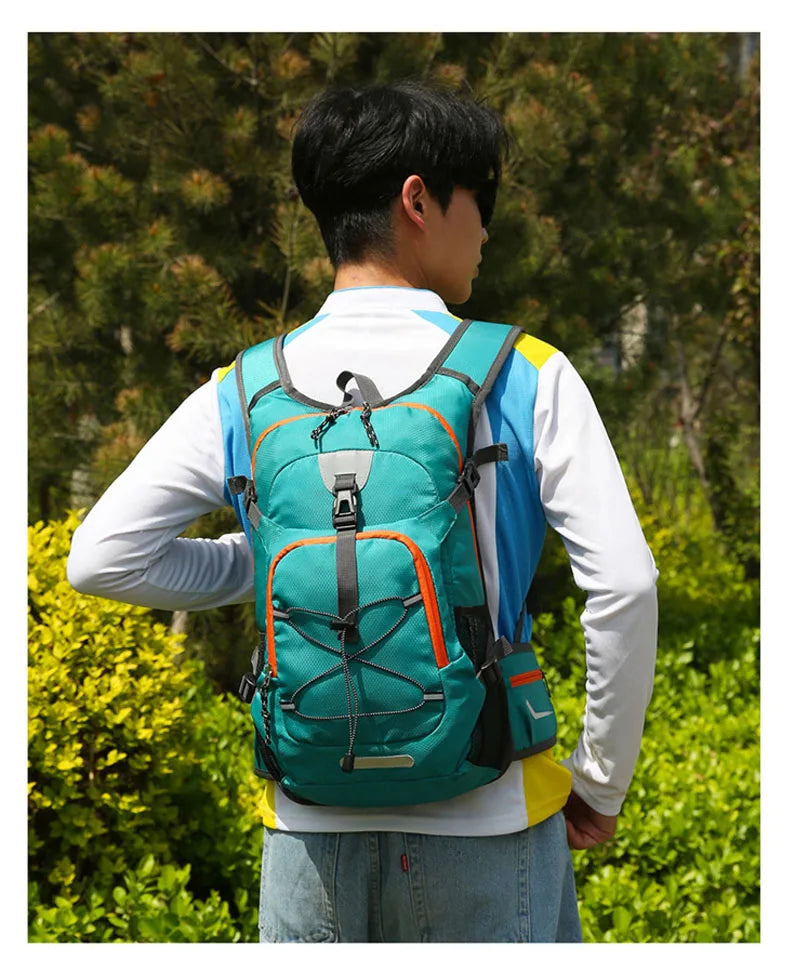 Cycling Backpack with hydration and waterproofing.