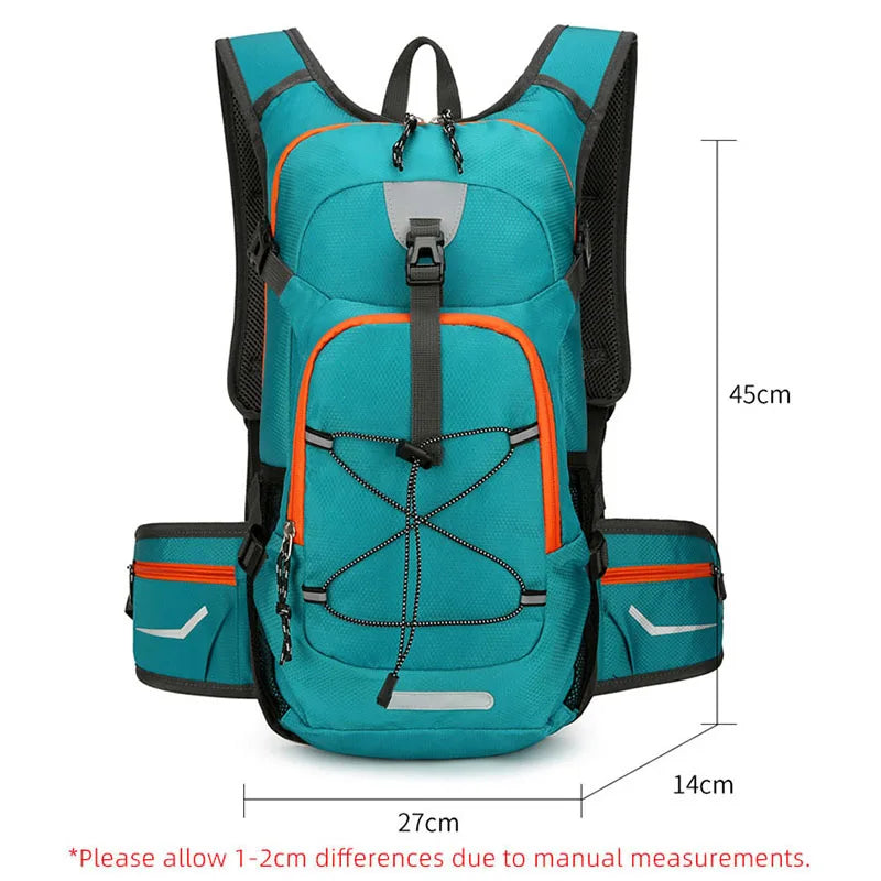 Cycling Backpack with hydration and waterproofing.