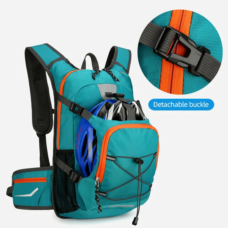 Cycling Backpack with hydration and waterproofing.