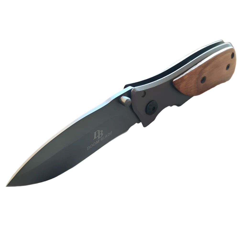 Mini Folding Knife: Lightweight 2.96 oz EDC tool with a durable 2.36" titanium-plated blade, ergonomic handle, and secure clip.