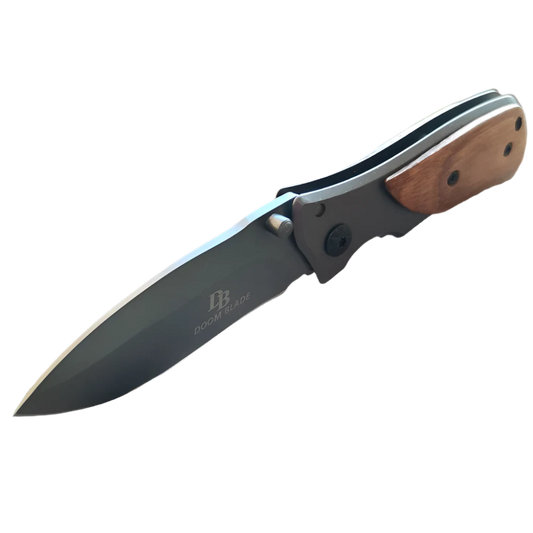 Mini Folding Knife: Lightweight 2.96 oz EDC tool with a durable 2.36" titanium-plated blade, ergonomic handle, and secure clip.