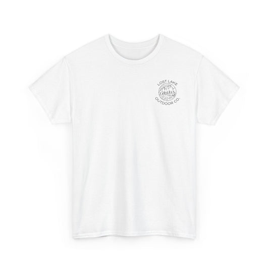 Flagship Heavyweight Tee product photo – Lost Lake Outdoor
