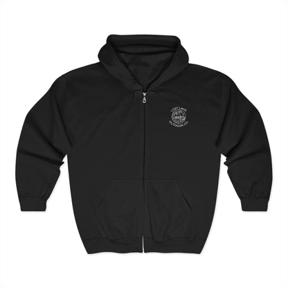 Full Zip Hooded Sweatshirt, soft and durable design.