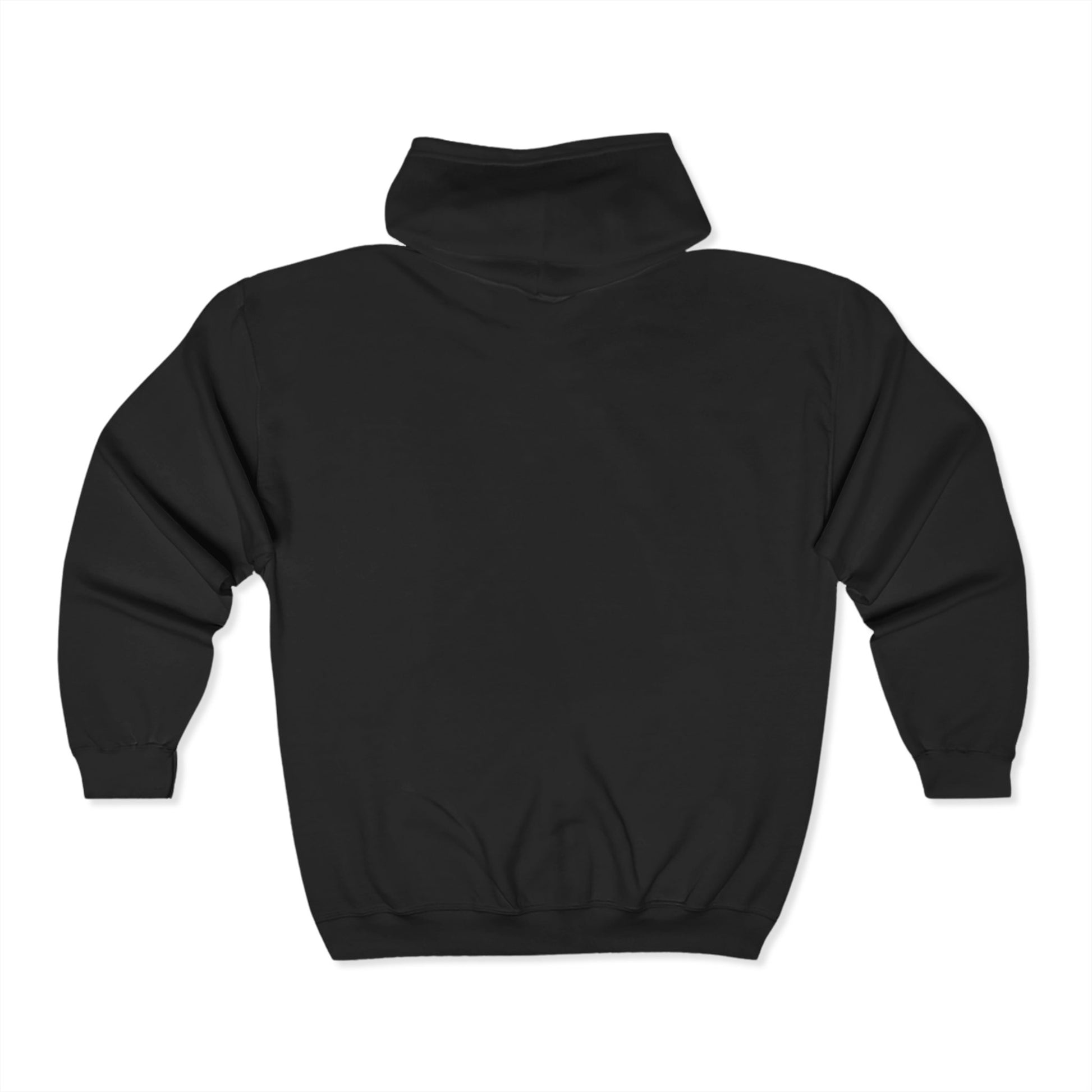 Full Zip Hooded Sweatshirt, soft and durable design.