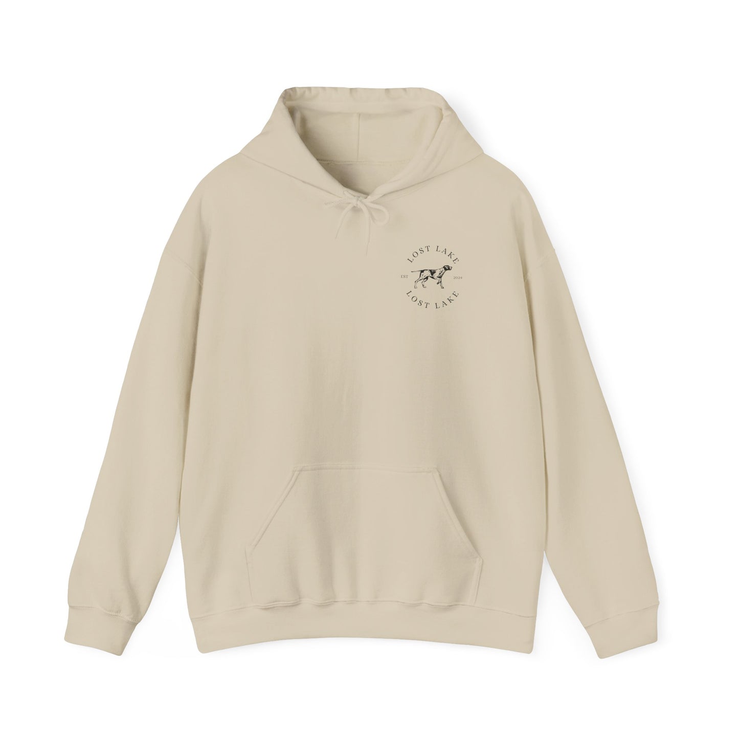 Sand Unisex Hoodie, pullover casual design.