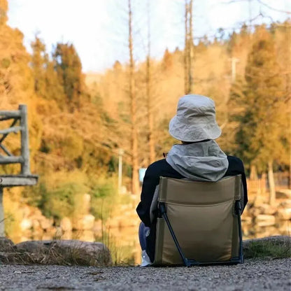 Lightweight Camping Folding Chair, portable design.