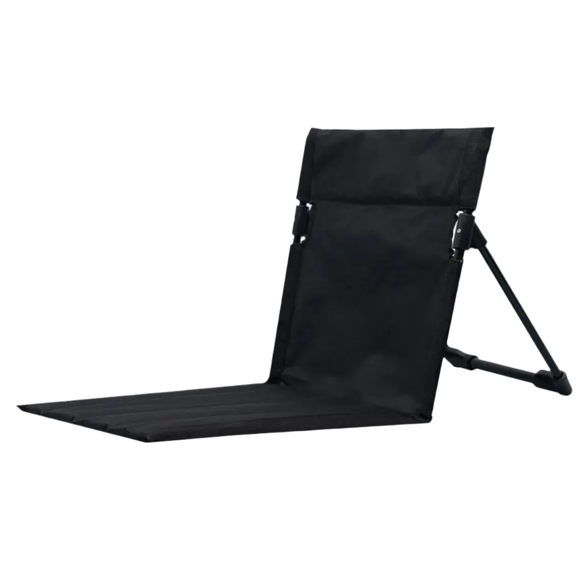 Black Lightweight Camping Folding Chair, portable design.