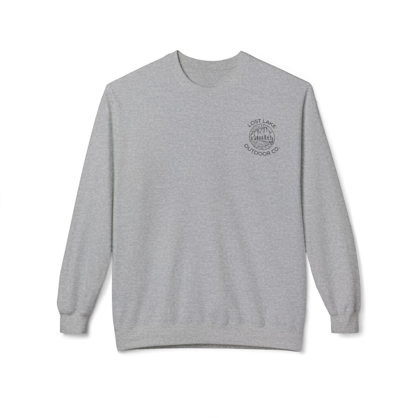 Flagship Crewneck Sweatshirt product photo – Lost Lake Outdoor