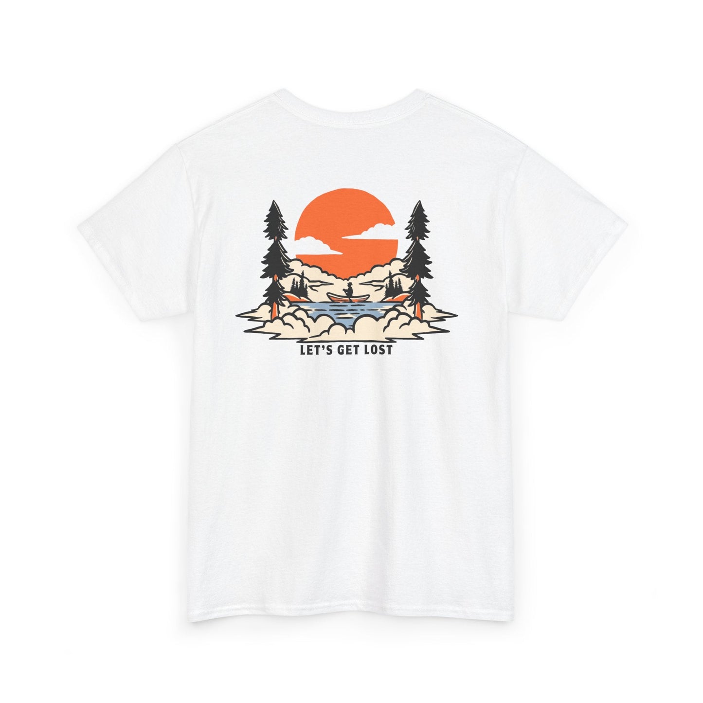 Let's Get Lost Heavyweight Tee product photo – Lost Lake Outdoor