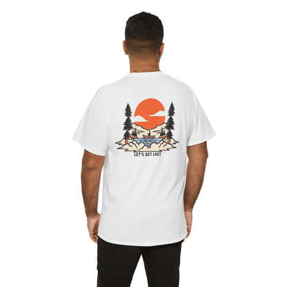 Let's Get Lost Heavyweight Tee product photo – Lost Lake Outdoor