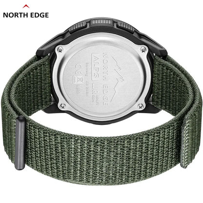 Outdoor Digital Watch with carbon fiber build.