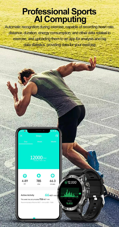 Amoled GPS Sport Smartwatch – North Edge product photo – Lost Lake Outdoor