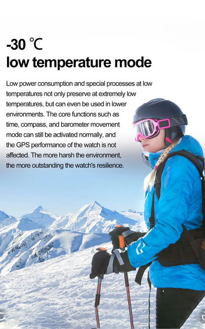 Amoled GPS Sport Smartwatch – North Edge product photo – Lost Lake Outdoor