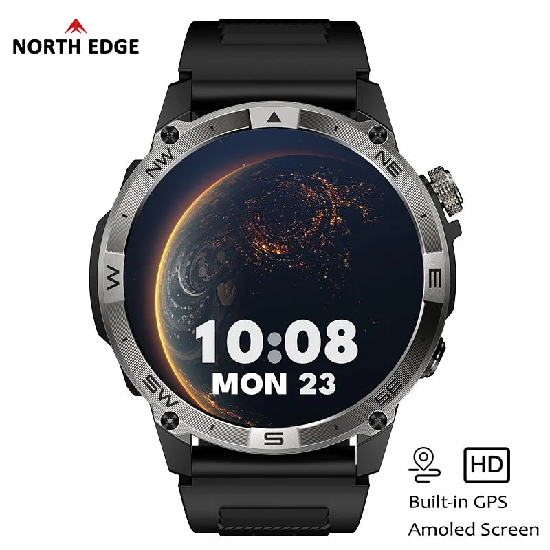 AMOLED Smart Watch with GPS tracking.