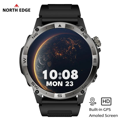 AMOLED Smart Watch with GPS tracking.