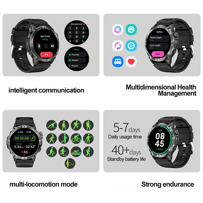 AMOLED Smart Watch with GPS tracking.