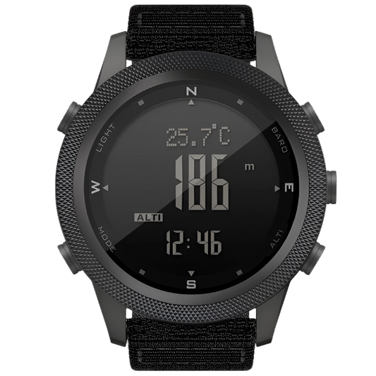 Outdoor Digital Watch with tactical features.