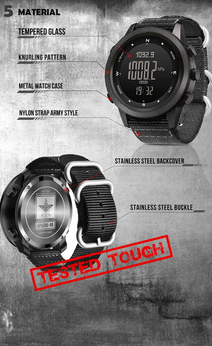 Apache 46 Outdoor Digital Watch – North Edge product photo – Lost Lake Outdoor