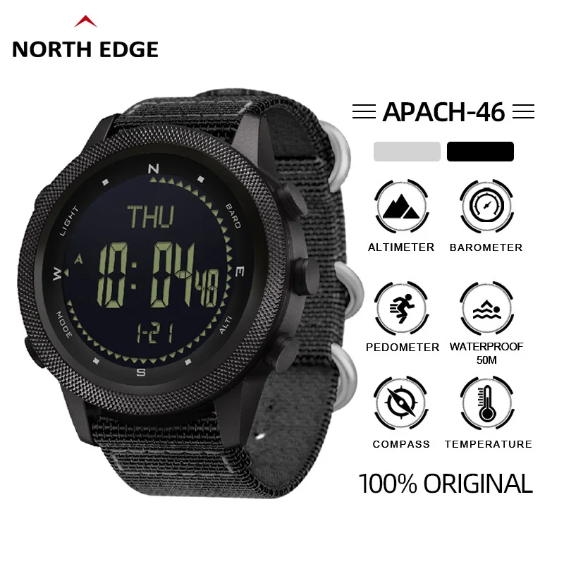 Outdoor Digital Watch with tactical features.