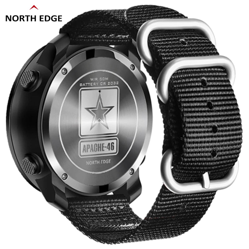 Outdoor Digital Watch with tactical features.