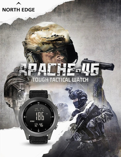 Apache 46 Outdoor Digital Watch – North Edge product photo – Lost Lake Outdoor