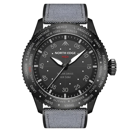 Mach Solar Powered Sports Watch – North Edge product photo – Lost Lake Outdoor