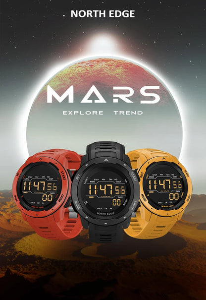Mars Digital Sports Watch – North Edge product photo – Lost Lake Outdoor