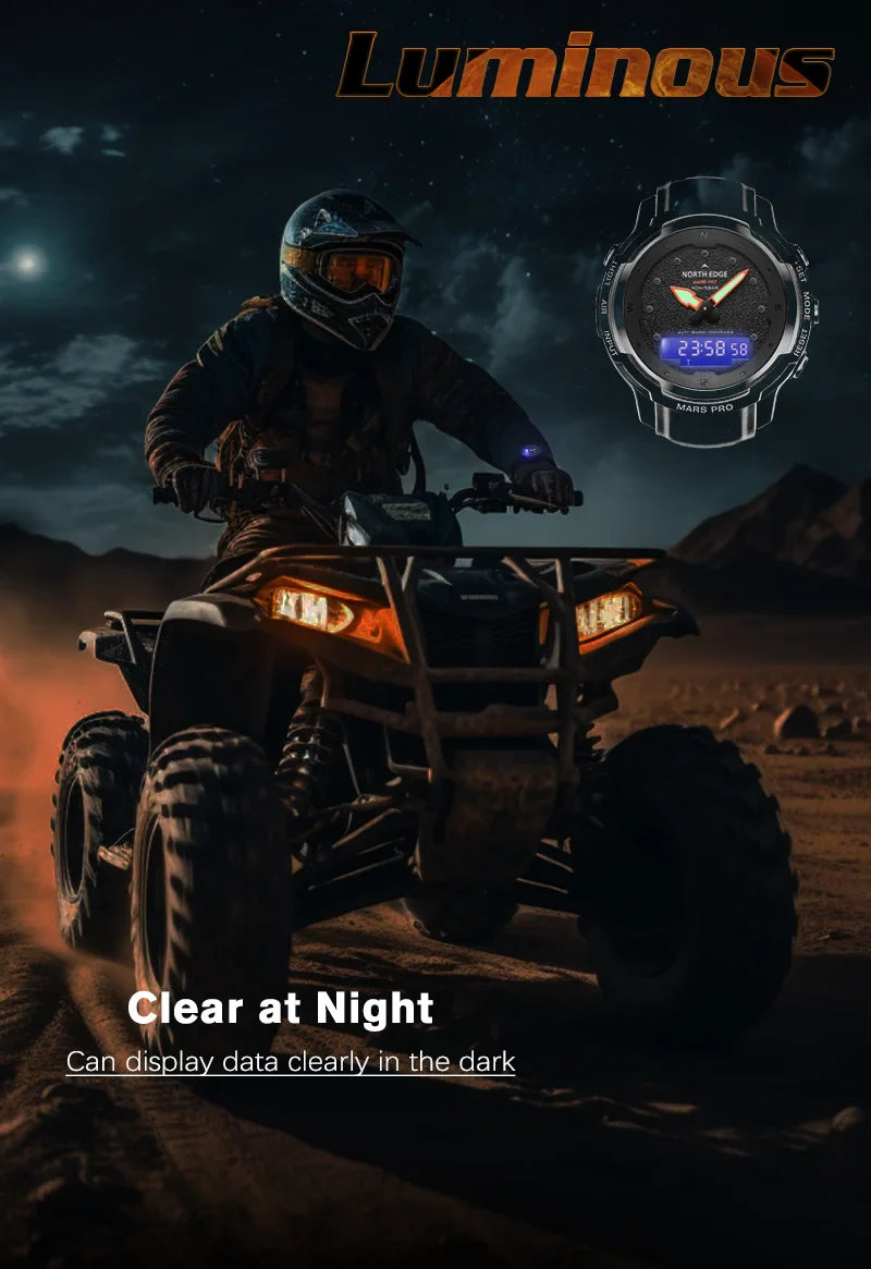 Mars Pro Digital Sports Watch – North Edge product photo – Lost Lake Outdoor