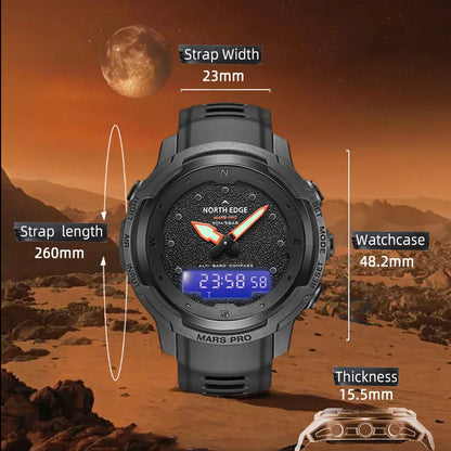 Mars Pro Digital Sports Watch – North Edge product photo – Lost Lake Outdoor