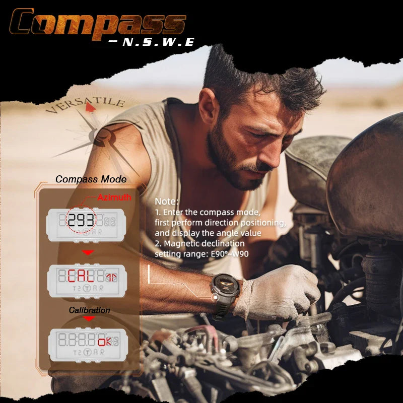 Mars Pro Digital Sports Watch – North Edge product photo – Lost Lake Outdoor